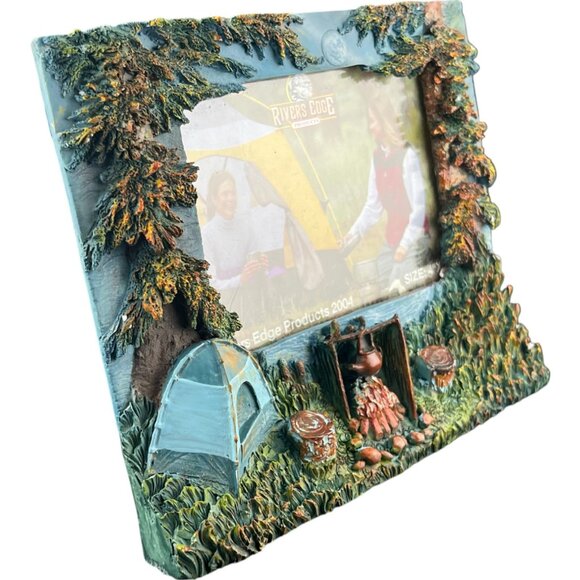 3D Camping Picture Frame Fits 4x6 Rivers Edge‎ - Picture 4 of 12